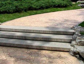 彩色压印混凝土路面