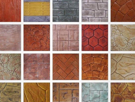 彩色压印混凝土路面