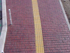 彩色压印混凝土路面