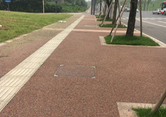 露骨料透水混凝凝土路面