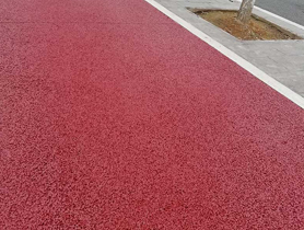 彩色透水混凝土路面